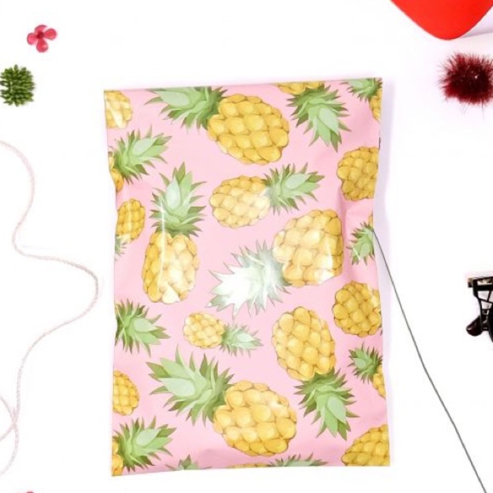 25 Pineapple Poly Mailers